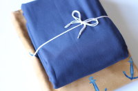 Stoffpaket Anker senfgelb blau