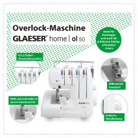 Glaeser home Overlock-Maschine ol50
