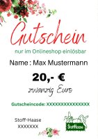 Online-Shop Gutschein